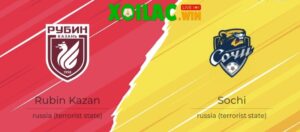 Soi kèo Rubin Kazan vs Sochi - 0h00 ngày 05/8